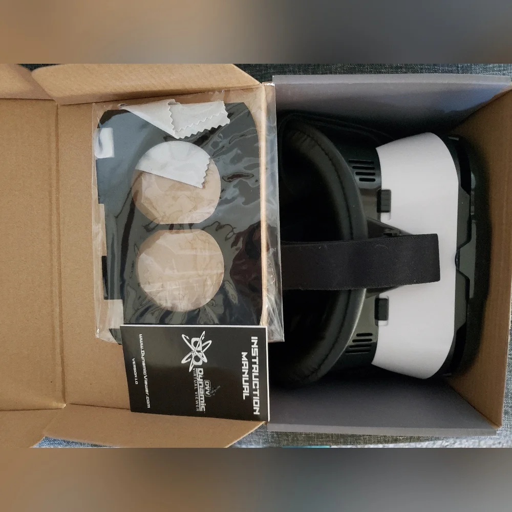 DVV Dynamic Virtual Viewer 3D Glasses